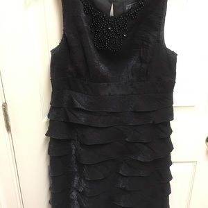 Black evening dress